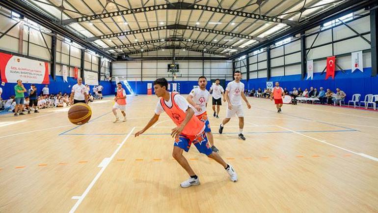 Özel sporcular için Antalyada basketbol turnuvası