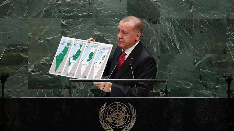 Cumhurbaşkanı Erdoğan, BM Genel Kurulunda yine Filistinin sesi olacak