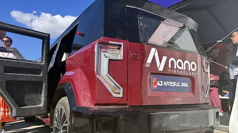 Öğrencilerin geliştirdiği elektrikli araç Lyra, TEKNOFEST'te sergileniyor