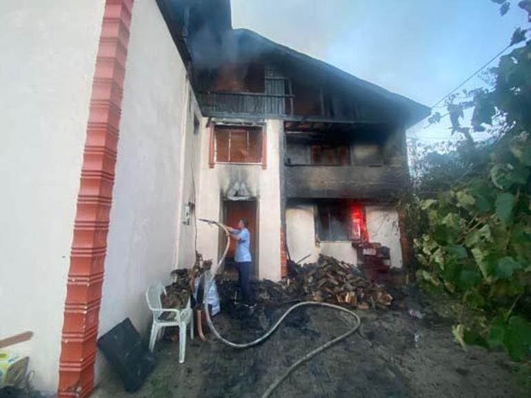 Boluda yangın faciası: Yaşlı karı koca hayatını kaybetti