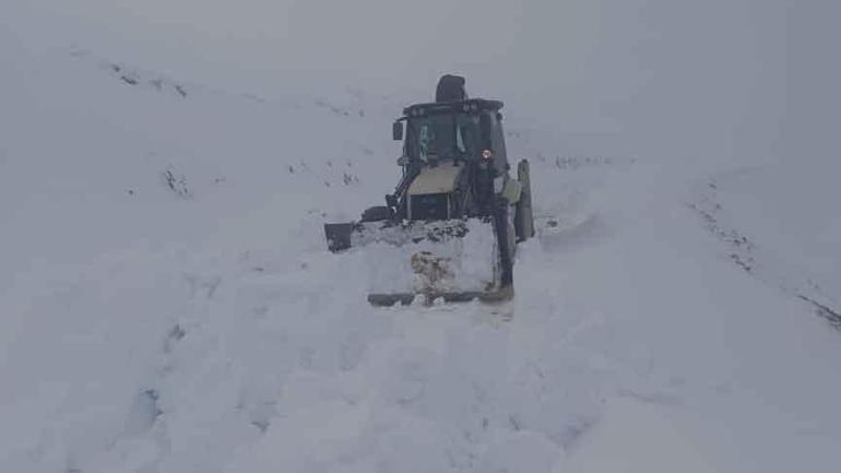 Het kwam plotseling naar beneden en ze stonden vast. De sneeuwlaag bereikte een diepte van 30 centimeter: 'Het blijft maar vallen.