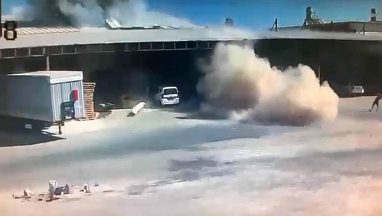 Antalya Demre’de toptancı halinde patlama: 1 ölü, 3 yaralı