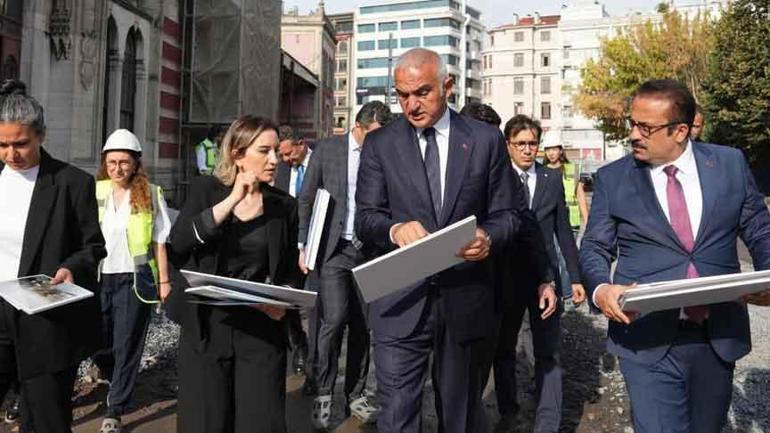 Sirkeci Garı kültür ve sanatla yeniden doğuyor Bakan Ersoy: 2026 Kültür Yolu Festivali’ne yetişecek