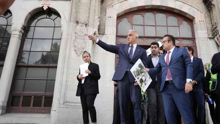 Sirkeci Garı kültür ve sanatla yeniden doğuyor Bakan Ersoy: 2026 Kültür Yolu Festivali’ne yetişecek