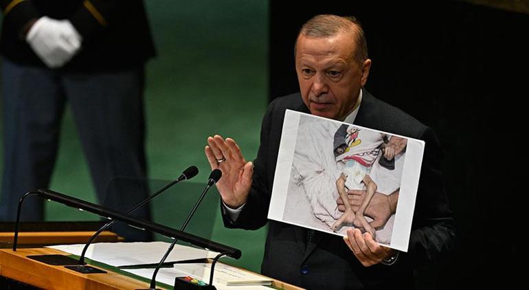 Cumhurbaşkanı Erdoğan, BMden dünyaya seslendi: Gazzede insanlık ölüyor