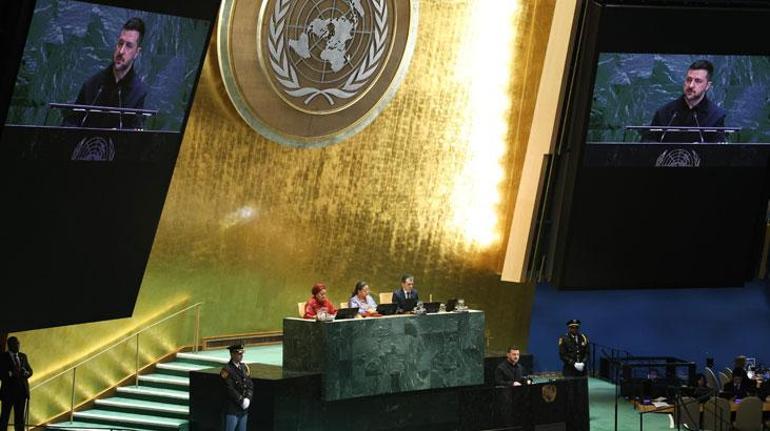 Zelenskiyden BM Genel Kurulunda çarpıcı açıklama: Rusya NATOyu ihlal ediyor, kasıtlı olarak yapıyor
