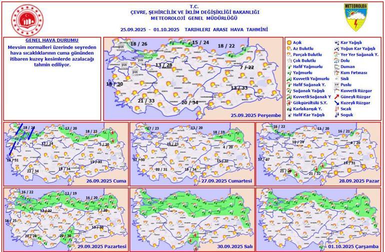 Meteoroloji yeni harita paylaştı ve uyardı İstanbul dahil birçok ile kara kış geliyor