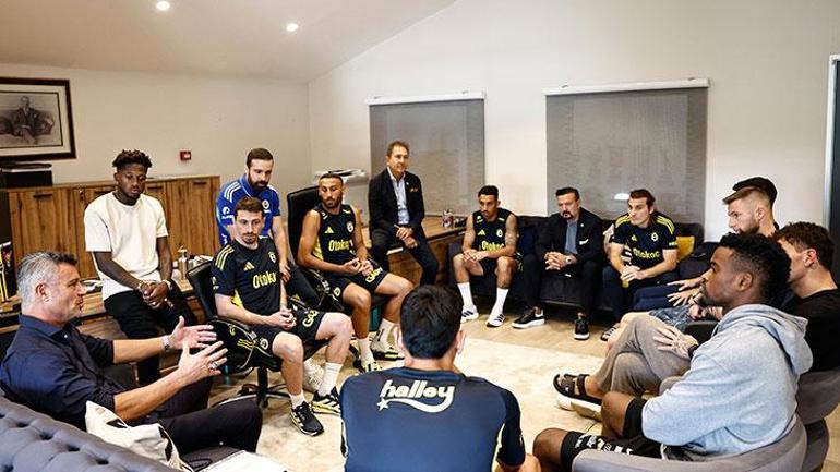 Fenerbahçede ayrılık iddiası Başkan Sadettin Sarandan toplantı