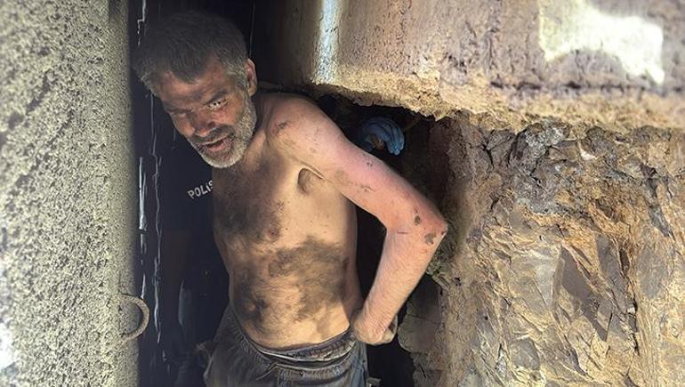 Beyoğlu’nda akılalmaz olay 15 metrelik duvar arasında günlerce mahsur kaldı