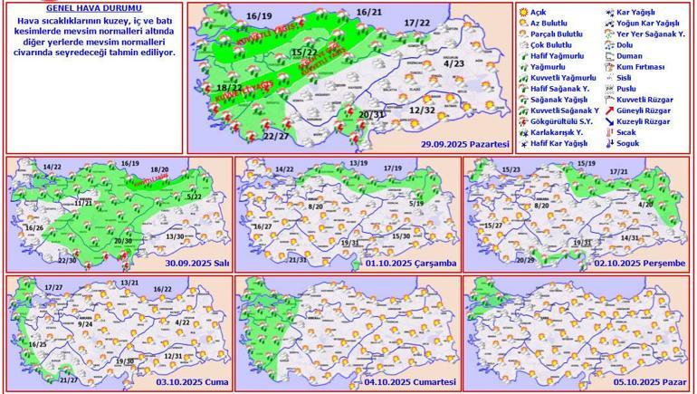 68d903022e00da8e9122ea6e SON DAKİKA HAVA DURUMU HABERLERİ: Meteoroloji yarın için uyardı! İstanbul dahil: 10 kentte sarı alarm