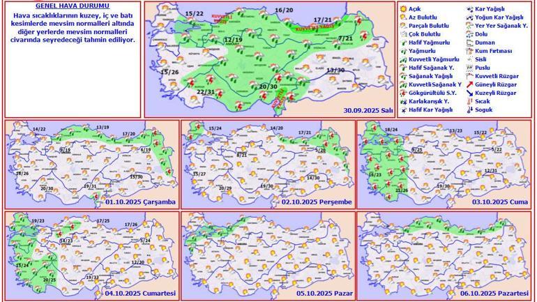 Meteoroloji saat verip uyardı 20 kentte sağanak alarmı