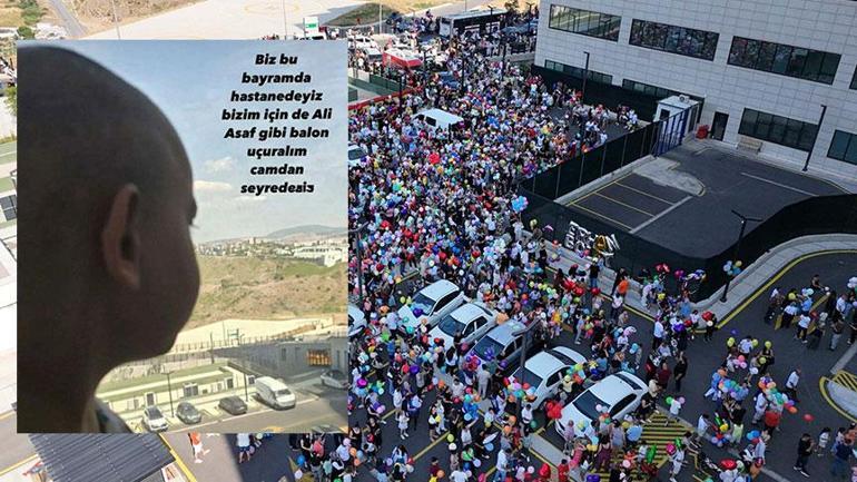 6 yaşındaki Erhan için yüzlerce balon uçmuştu Acı haber geldi