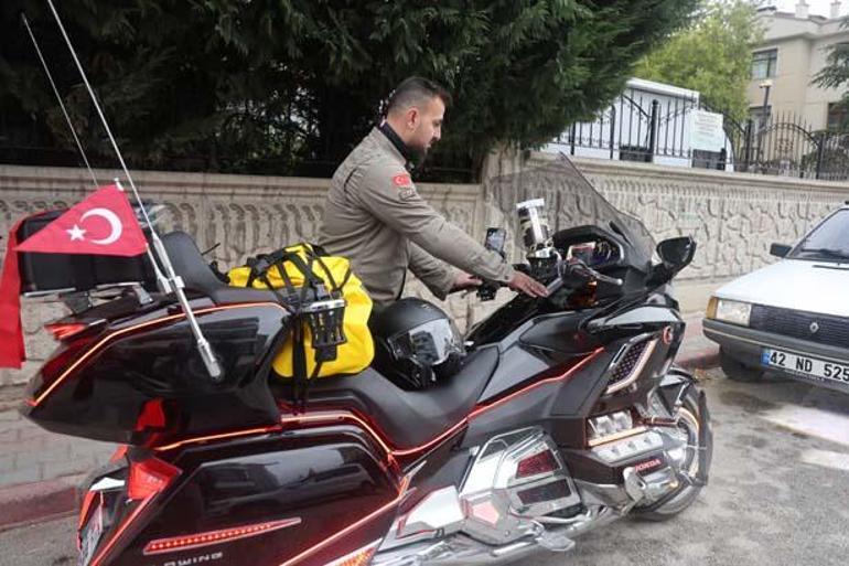 Herkes uçakla gidiyor diyerek sıra dışı yolculuğa başladı 4 Günde 3 bin 707 kilometre
