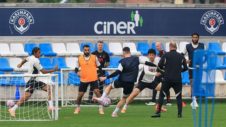 Liverpooldan Kasımpaşa tesislerinde idman