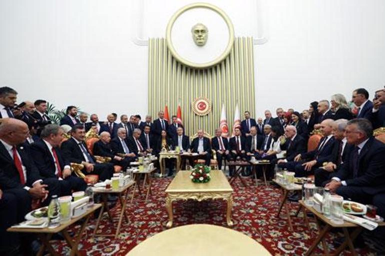 TBMM Başkanı Kurtulmuş, yeni yasama yılı dolayısıyla resepsiyon verdi