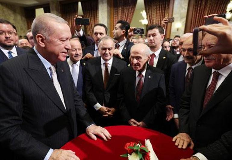 TBMM Başkanı Kurtulmuş, yeni yasama yılı dolayısıyla resepsiyon verdi