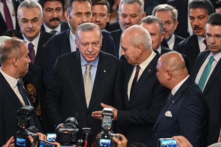 TBMM Başkanı Kurtulmuş, yeni yasama yılı dolayısıyla resepsiyon verdi