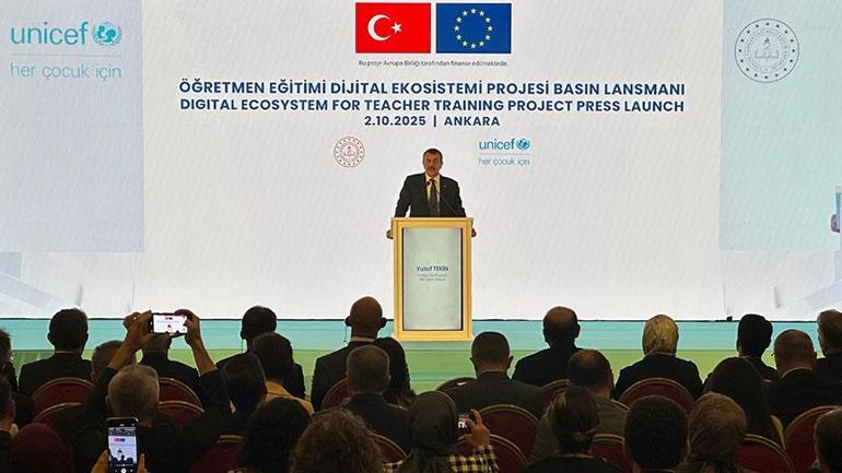 Bakan Tekin: Dijital okuryazarlığı geliştirmek programımızın odak noktalarından biriydi