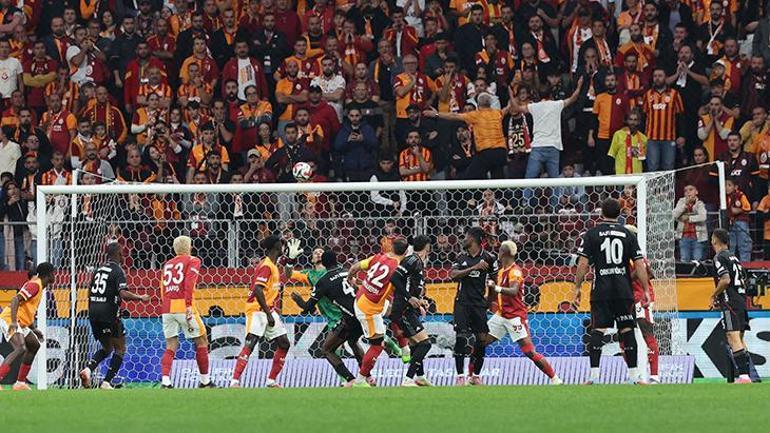 Beşiktaşta Abraham, Galatasaraya bu sezon bir ilki yaşattı 20 maçlık seri sona erdi