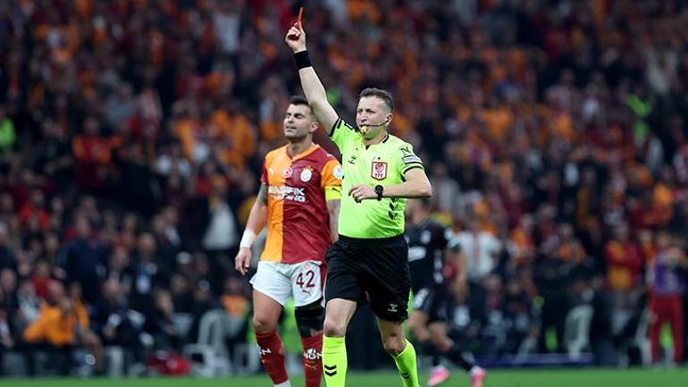 Galatasaraya Beşiktaş derbisinde sakatlık ve kırmızı kart şoku