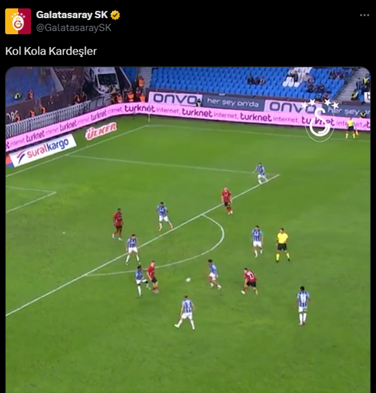 Galatasarayda Okan Buruktan hakem tepkisi Oyunu durdurması büyük fiyaskoydu