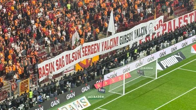 Sergen Yalçından Galatasaray taraftarına teşekkür