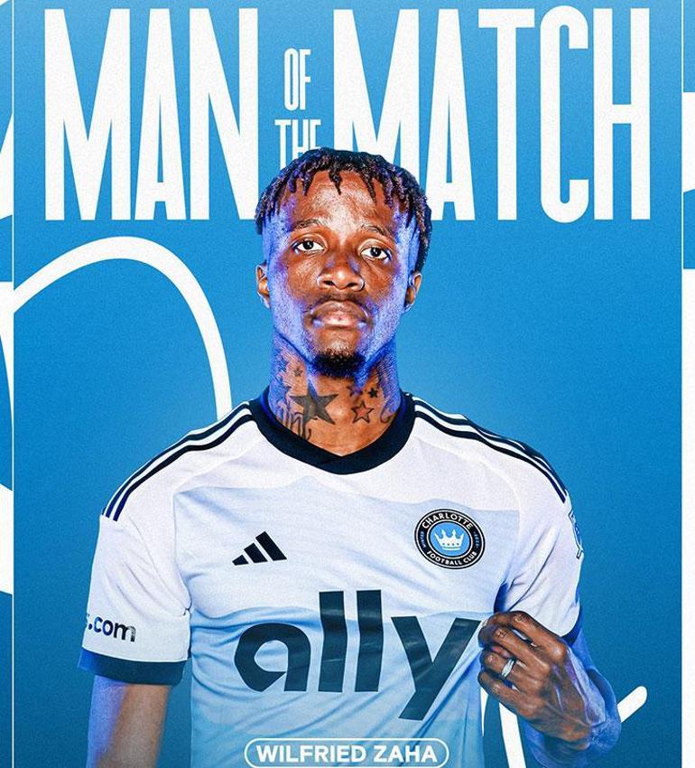 Galatasaraydan kiralanan Wilfried Zaha damga vurdu Olaylı maçta galibiyet golünü attı