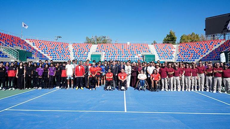 Cumhurbaşkanlığı Kupası Tenis Turnuvasının açılış töreni yapıldı Bakan Osman Aşkın Bak: Türk tenisi için önemli bir adım