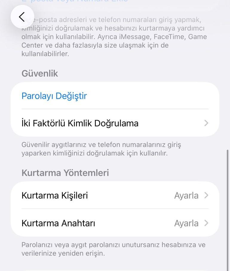 68e3b13a9e53be11e0868ae5 Apple hesabı şifresi nasıl değiştirilir? Apple ID şifre değiştirme
