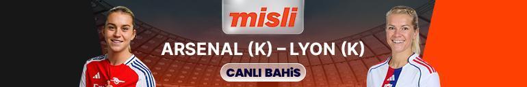 Arsenal, Kadınlar Şampiyonlar Ligi’nde Lyon’ ağırlıyor Maçın heyecanı canlı sohbet ve Şampiyon Oranlar ile Misli’de