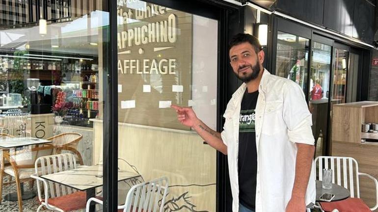 Talihsiz genç kız cam kapıya çarpıp savruldu Bu kapıda bir şey var gelip gidip çarpıyorlar