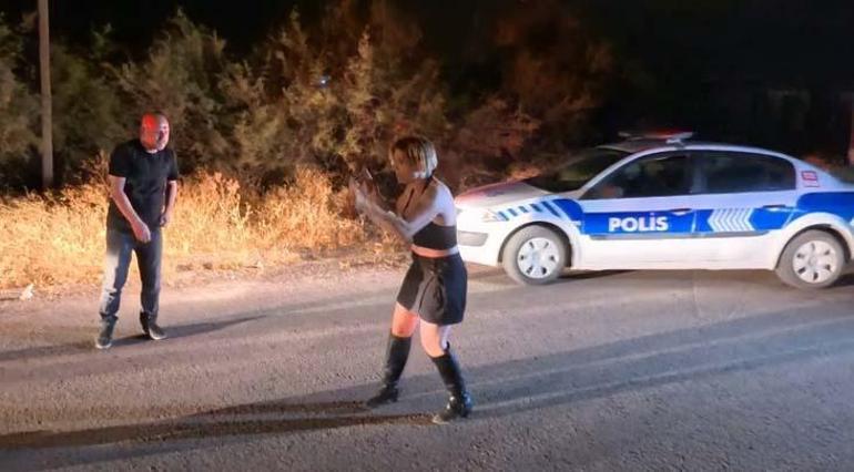 Polis durdurdu, ortalık karıştı: Babam savcı, valiyi arayacağım