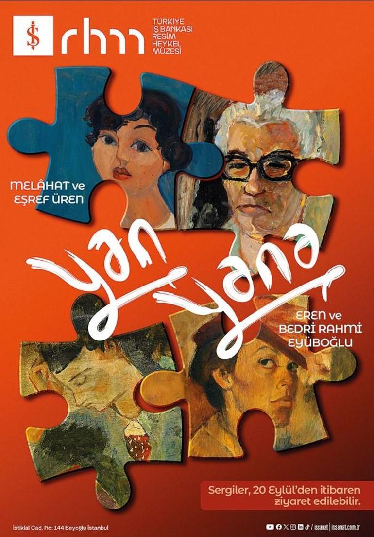 “Yan Yana” iki çift fırçanın en samimi renkleri