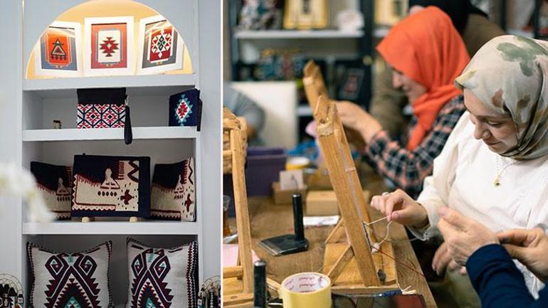 Çeyizindeki kilimi sattı, Van’dan dünyaya açıldı Fikri babası verdi: Her motifin anlamı var