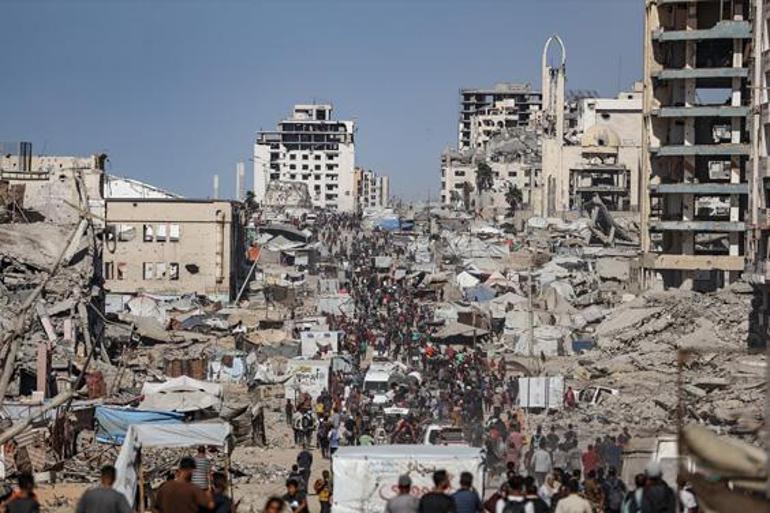 Gazzede Sarı Hat çekilmesiyle ateşkes başladı Dikkatler kritik çekilme sürecinde