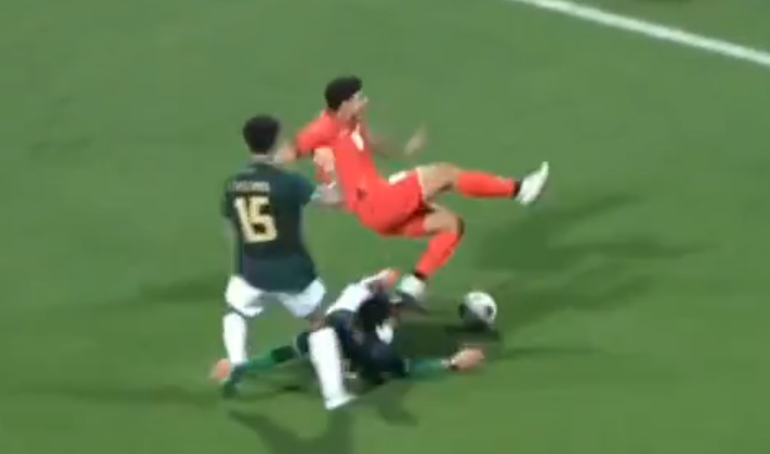 Ürdün-Bolivya maçında Mehmet Türkmenden olay karar Oyuna devam edemedi