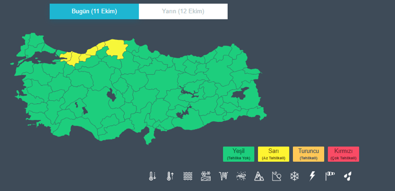 Son dakika... Kar İstanbulun kapısında: Tedbirinizi alın 6 il için sarı kodlu alarm
