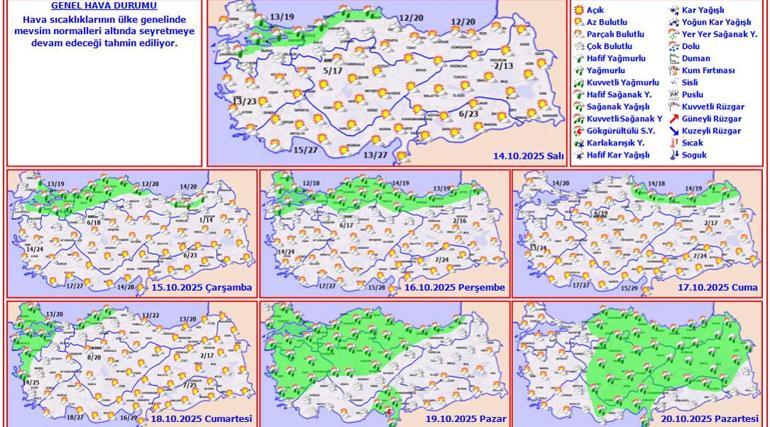 Son dakika… Meteoroloji’den kar, karla karışık yağmur ve sağanak uyarısı Bu illerde yaşayanlar dikkat