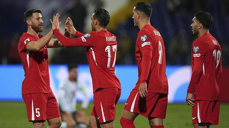 Fenerbahçeli futbolcular, Dünya Kupası Elemeleri’nde şov yaptı 7 gol sesi