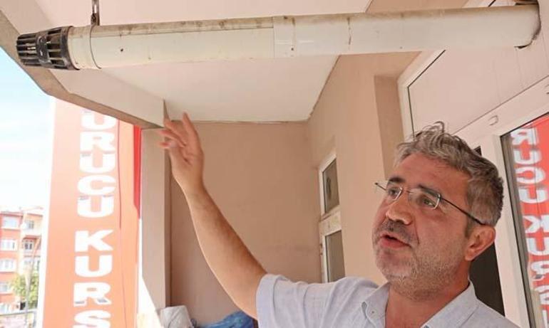Yeni yaptırılan cam balkon anne ve oğlunun sonu oldu Zehirli evin içine sızdı