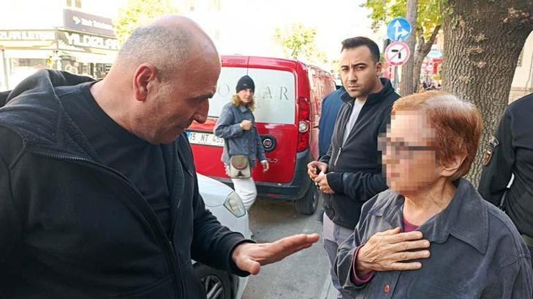 Yaşlı kadının telefon konuşmasını dinledi Servetini kurtardı