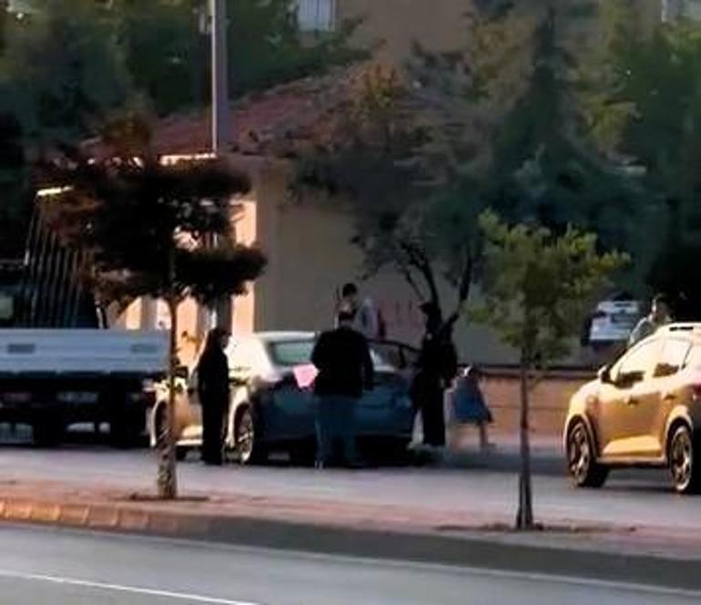 Okul müdürünü üç çocuğunun gözü önünde vurdu Saldırı anı kamerada