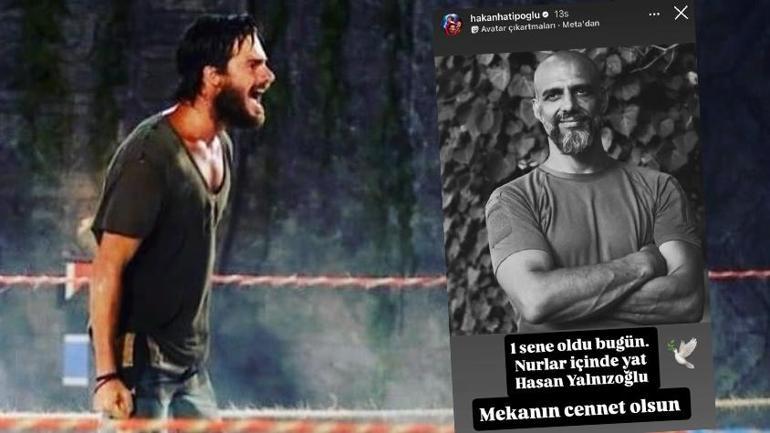 Yakın dostu Hasan Yalnızoğlunu unutmadı Mekanın cennet olsun