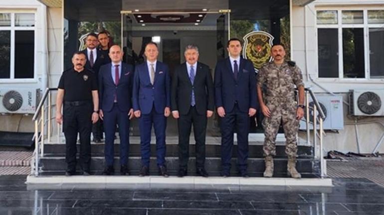 Özel Harekat polisleri, dualarla Suriye görevine uğurlandı
