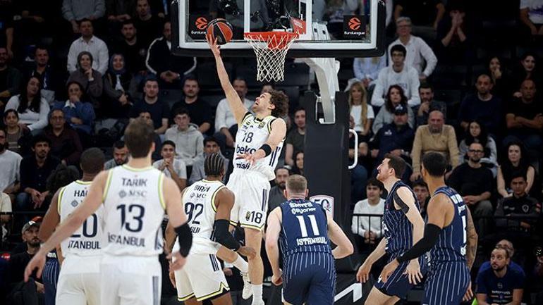 EuroLeaguede Türk derbisinde kazanan Fenerbahçe Beko