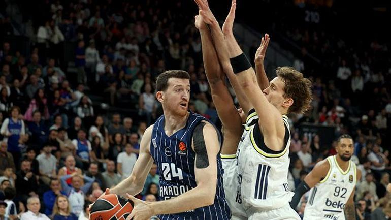 EuroLeaguede Türk derbisinde kazanan Fenerbahçe Beko