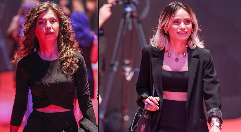 Altın Portakal Film Festivalinde kırmızı halıda yıldız yağmuru yaşandı