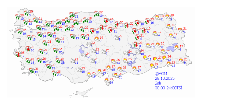 Son dakika... Meteorolojiden 10 ilde sarı alarm AKOM saat verdi: İstanbula uyarı üstüne uyarı