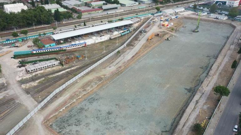 Türkiyenin ilk hızlı tren fabrikasında çalışmalar başladı