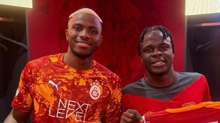 Göztepede Ishola Juniorın Osimhen ile fotoğrafı olay olmuştu Özür açıklaması geldi